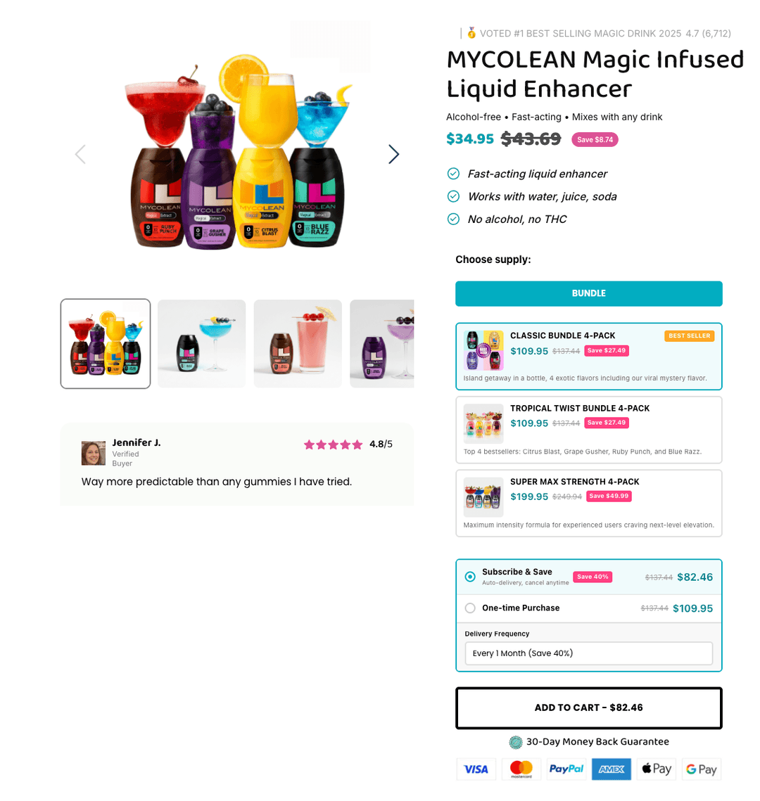Mycolean buy box